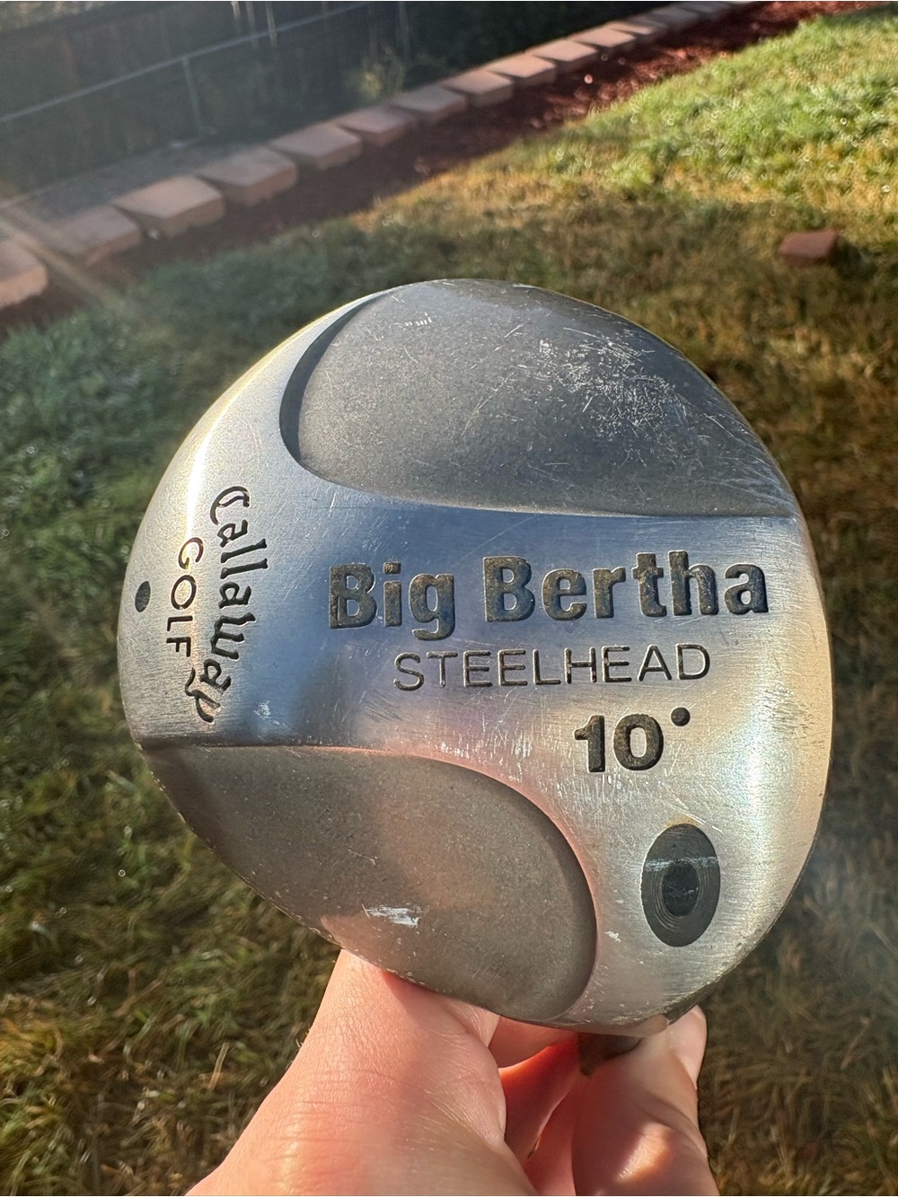 Callaway Big Bertha Steelhead Driver in Metallic Silver